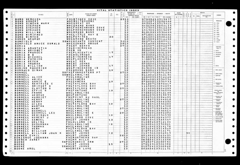 Bridget (Ryan) Bonia Death Certificate
